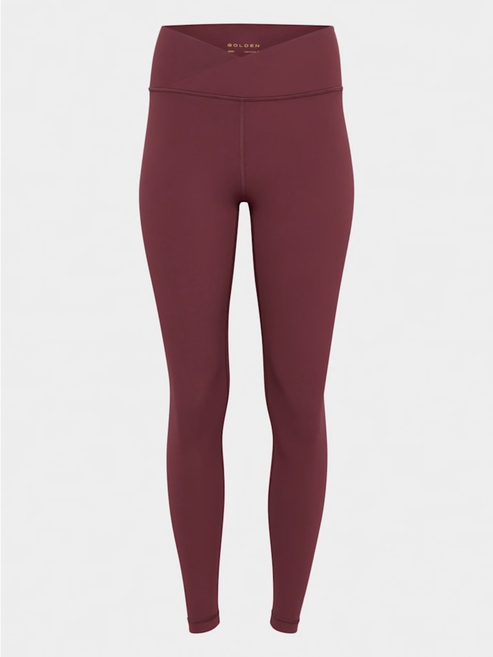 Aritzia BUTTER Crossover Hi-Rise 26" in Sumac Burgundy